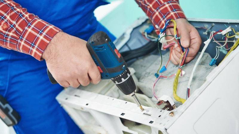 Yenimahalle Mdv Mdv çamaşır makinesi kart tamiri – Su almama arızası orijinal parça ile giderildi. - Teknik servis örneği